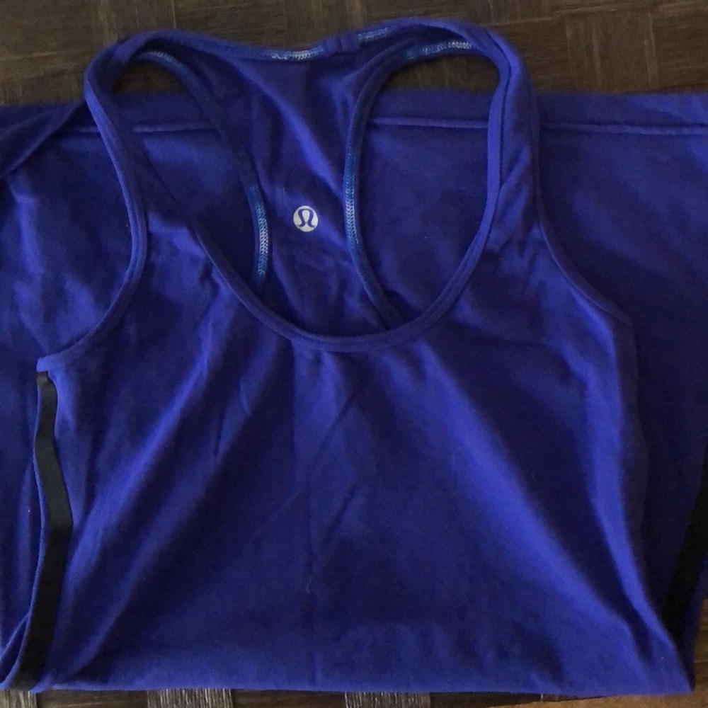 Lululemon reversible bonded racerback tank